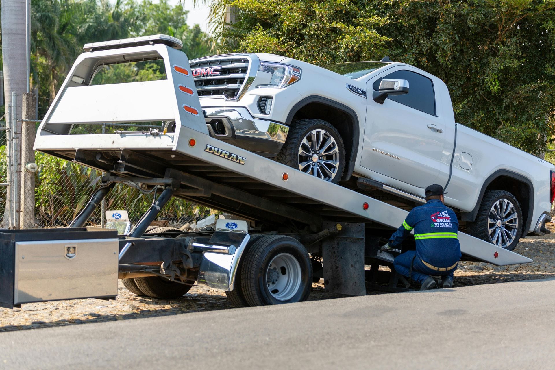 Professional truck driver